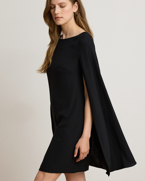 Abito in Georgette con Mantella Ralph Lauren | VitaComoda