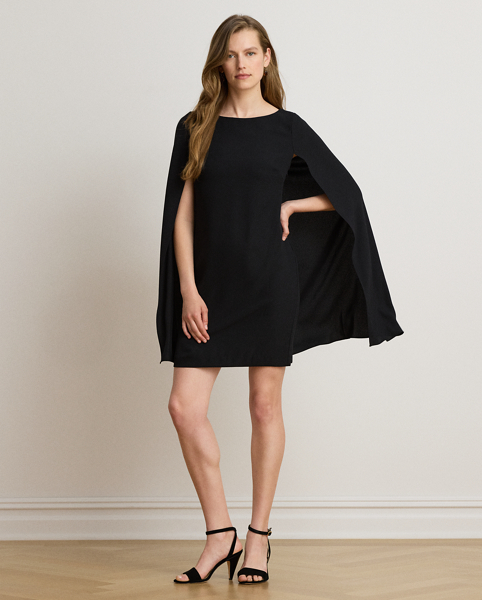 Abito in Georgette con Mantella Ralph Lauren | VitaComoda