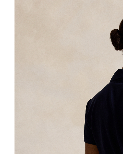 This version of our Tailored Fit Golf Polo is made from our signature stretch piqué and printed with the "RLX" logo on the right shoulder.