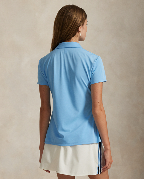 This version of our Tailored Fit Golf Polo is made from our signature stretch piqué and printed with the "RLX" logo on the right shoulder.