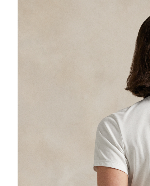 This Tailored Fit Polo shirt is crafted with breathable jersey fabric and accented by contrast trim at the collar and placket.