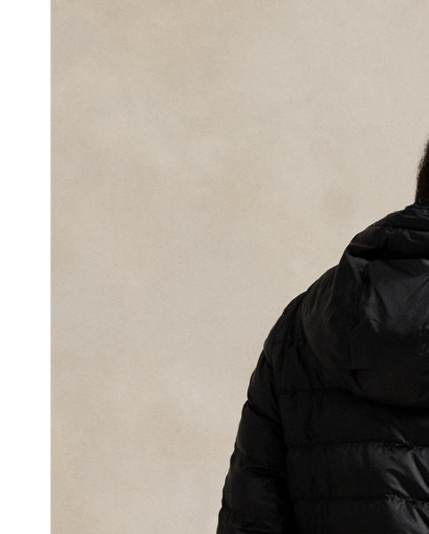 Cut for a straight fit, this versatile jacket features an insulating channel-quilted construction with water-resistant properties and a convertible design – the sleeves and hood can be detached to transform it from a jacket to a gilet. Crafted from durable ripstop, it's detailed with a two-way zip placket, thumbholes on the knit cuffs, our signature embroidered Pony on the left chest and an "RLX" logo on the right shoulder.