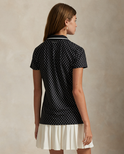 Made from stretch-jersey fabric, this Tailored Fit Polo shirt features a polka-dot print and our signature "RLX" logo in printed and engraved forms.