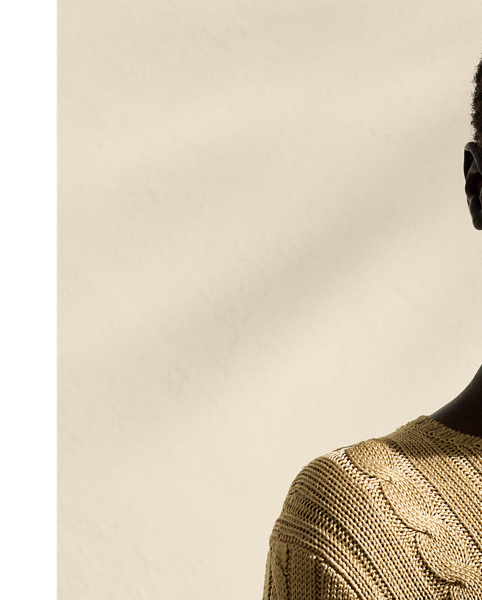 Our iconic cable-knit crewneck jumper melds impeccable craftsmanship with the refined luxury of high-shine silk, which is specially selected for its soft hand and beautiful sheen.