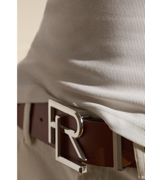 Crafted from lightweight, rib-knit cotton-blend jersey, which is valued for its optimal balance of softness and stretch, this essential tank top is finished with  Ralph Lauren Lauren's signature embroidered on the hem.