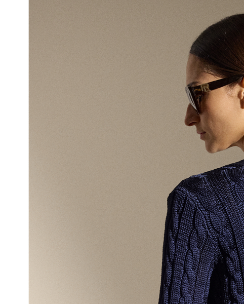 Our iconic cable-knit cardigan jumper combines impeccable crafting with the refined luxury of high-shine silk, which is specially selected for its soft hand feel and beautiful sheen.