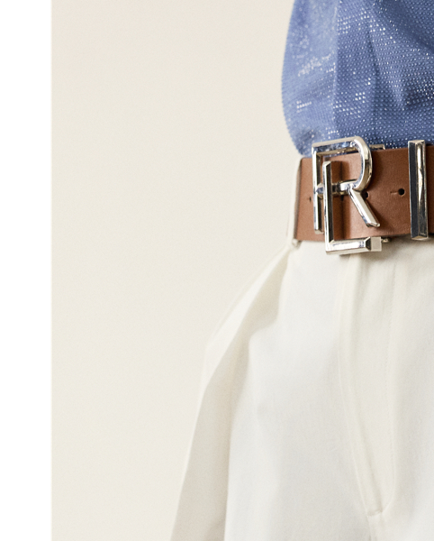 Tailored with pleats, waist darts and crisp creases down each leg, the high-rise Jody trouser is crafted from 100% cotton, which is specially washed for a soft hand feel.