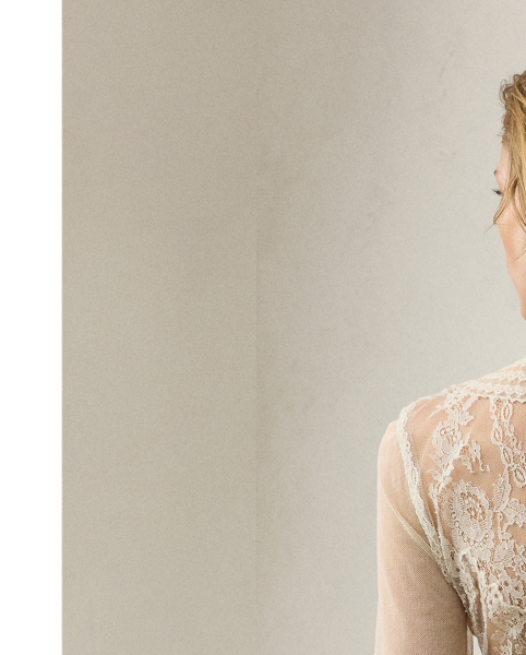 A study in fine Italian crafting, the Delilah's intricate design is formed with delicate French lace and hand-applied details, including floral embroidery and scalloping. Equipped with a camisole lining for opacity, this long-sleeve blouse features genuine mother-of-pearl buttons at the back and sleeve cuffs for ease of entry.