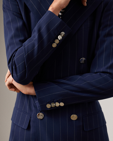 Abito da Giorno Camden in Lana a Righe - Ralph Lauren