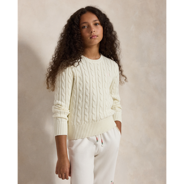 Maglia in Cotone a Trecce Ralph Lauren - Stile Unico