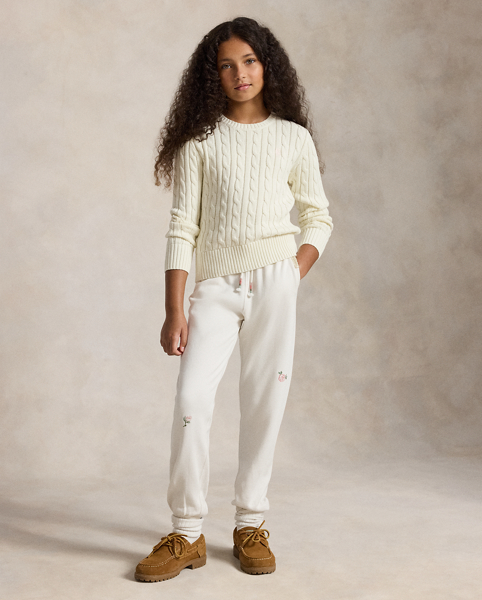 Maglia in Cotone a Trecce Ralph Lauren - Stile Unico