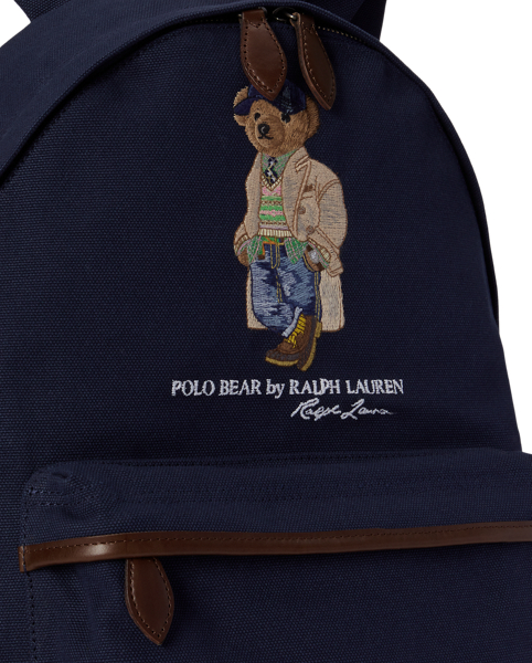 Zaino Polo Bear Ralph Lauren in Tela Elegante