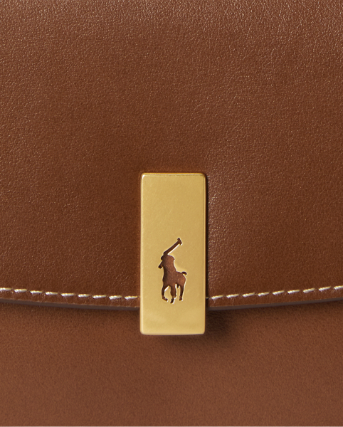 Borsa Portafoglio Polo ID in Pelle con Catena - Ralph Lauren
