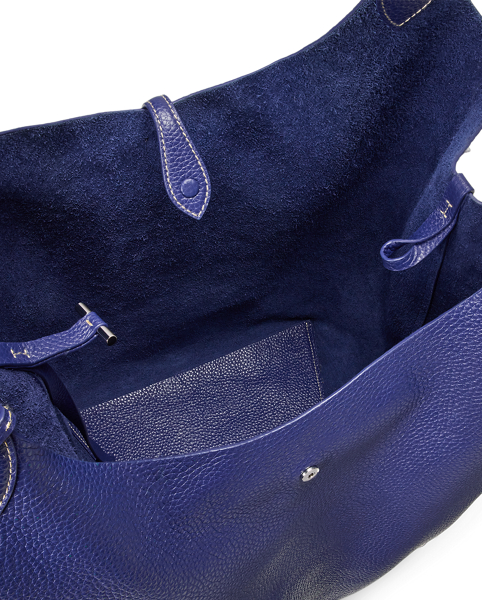 Tote Polo Play grande in pelle Ralph Lauren