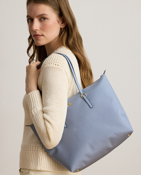 Tote Keaton Media in Nylon Ralph Lauren - Eleganza e Stile