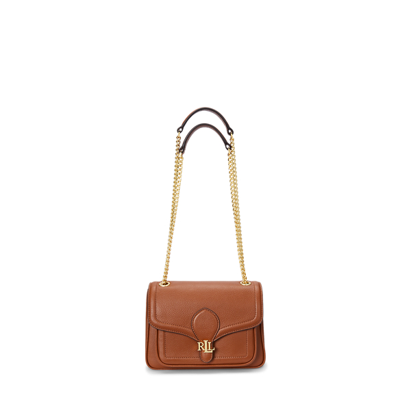 Laurèn Pebbled Small Bradley Convertible Bag In Pink