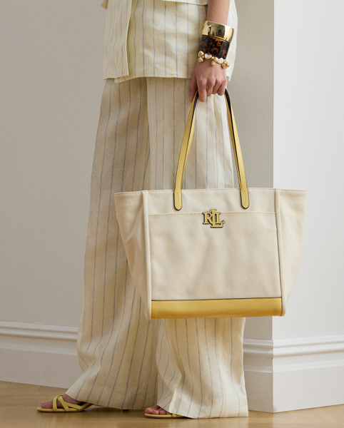 Tote Cameryn Grande in Tela di Ralph Lauren