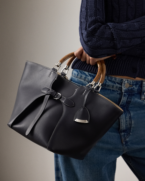 Tote in Vitello Ralph Lauren - Eleganza senza tempo