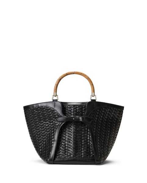 Tote in Pelle Intrecciata Ralph Lauren - Eleganza Unica