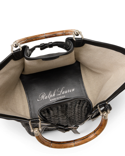 Tote in Pelle Intrecciata Ralph Lauren - Eleganza Unica