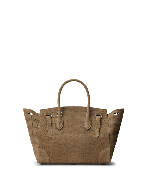 Borsa Soft Ricky 27 in Alligatore - Ralph Lauren