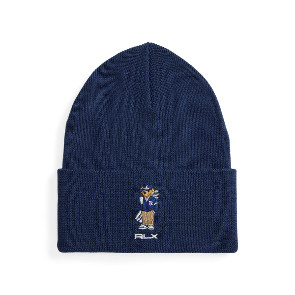 Bonnet Polo Bear en laine - RLX - Modalova