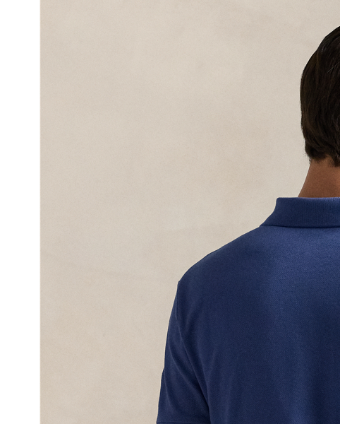 An American style standard since 1972, the Polo shirt has been imitated but never matched. Over the decades,  Ralph Lauren Lauren has re-imagined his signature style in a wide array of colours and fits, yet all retain the quality and attention to detail of the iconic original. This version is made from our highly breathable cotton mesh, which offers a textured look and a soft feel.