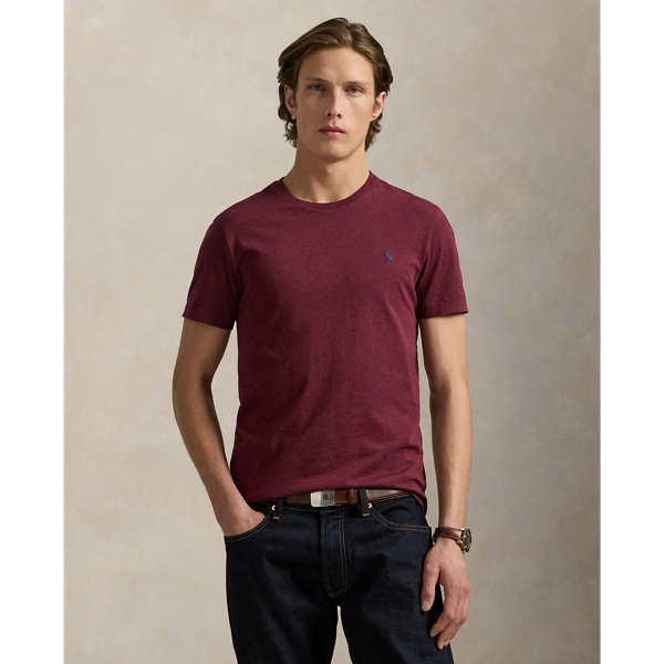Washed for a perfectly broken-in look and feel, this cotton T-shirt is a Polo essential you'll reach for again and again.