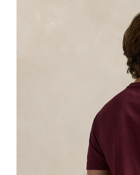 Washed for a perfectly broken-in look and feel, this cotton T-shirt is a Polo essential you'll reach for again and again.