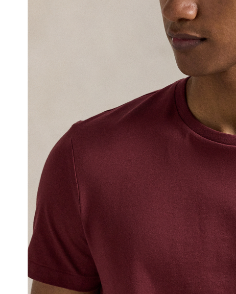 Washed for a perfectly broken-in look and feel, this cotton T-shirt is a Polo essential you'll reach for again and again.