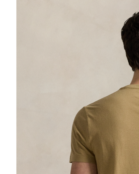 Washed for a perfectly broken-in look and feel, this cotton T-shirt is a Polo essential you'll reach for again and again.