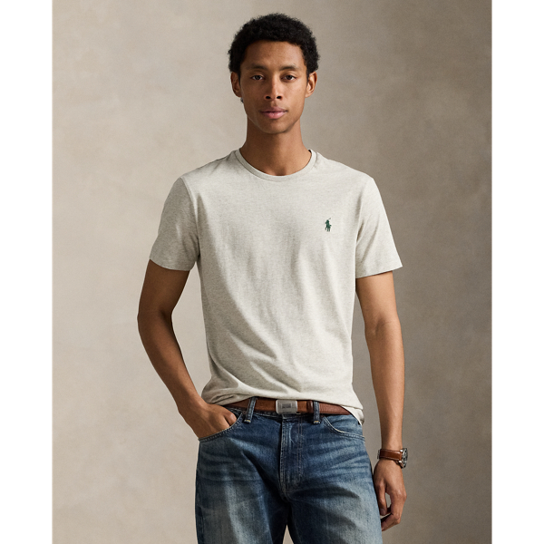 Washed for a perfectly broken-in look and feel, this cotton T-shirt is a Polo essential you'll reach for again and again.