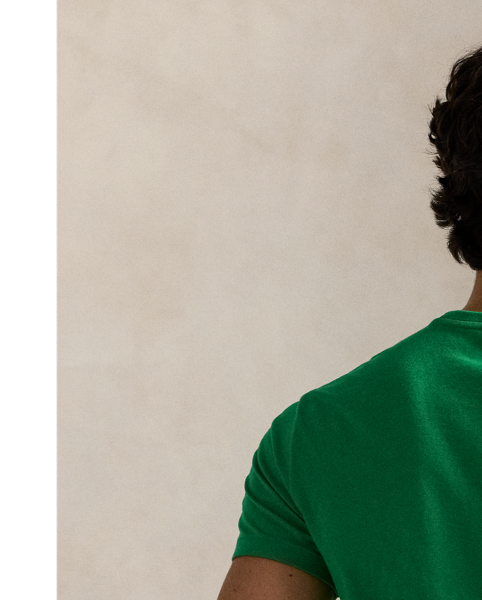 Washed for a perfectly broken-in look and feel, this cotton T-shirt is a Polo essential you'll reach for again and again.