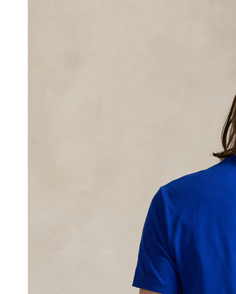 Washed for a perfectly broken-in look and feel, this cotton T-shirt is a Polo essential you'll reach for again and again.