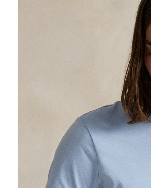 Washed for a perfectly broken-in look and feel, this cotton T-shirt is a Polo essential you'll reach for again and again.