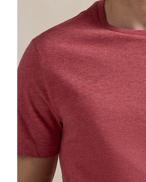 Washed for a perfectly broken-in look and feel, this cotton T-shirt is a Polo essential you'll reach for again and again.