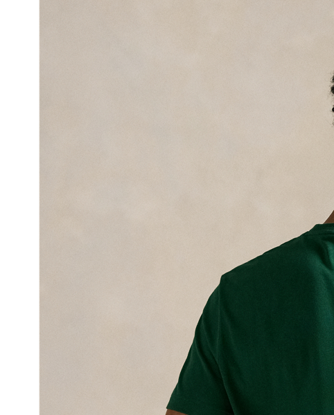Washed for a perfectly broken-in look and feel, this cotton T-shirt is a Polo essential you'll reach for again and again.