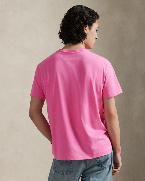 Maglietta Ralph Lauren Custom Slim-Fit in Cotone