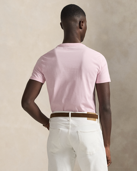 Maglietta Ralph Lauren Slim-Fit in Jersey - Stile Unico