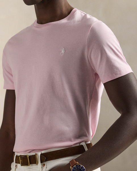 Maglietta Ralph Lauren Slim-Fit in Jersey - Stile Unico