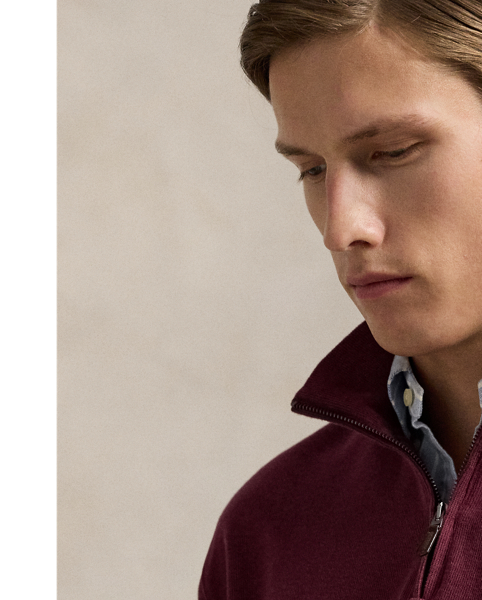 Our Estate-rib fabric gives this pullover a super-soft texture thanks to lightweight cotton, which is both peached and washed.