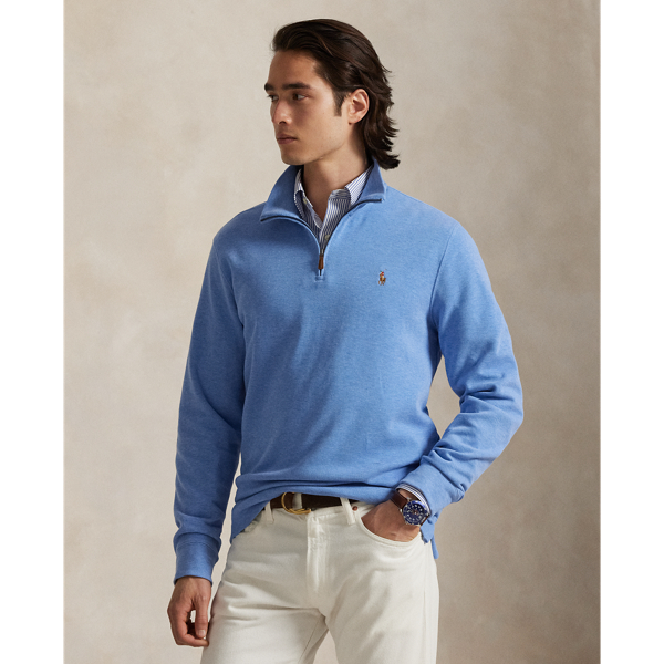 Our Estate-rib fabric gives this pullover a super-soft texture thanks to lightweight cotton, which is both peached and washed.