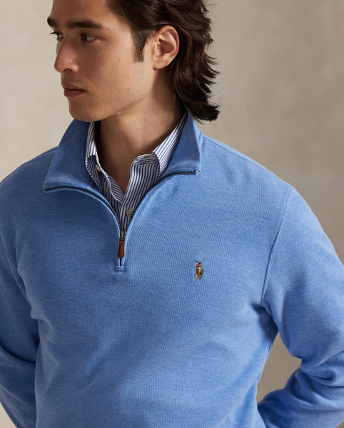 Our Estate-rib fabric gives this pullover a super-soft texture thanks to lightweight cotton, which is both peached and washed.