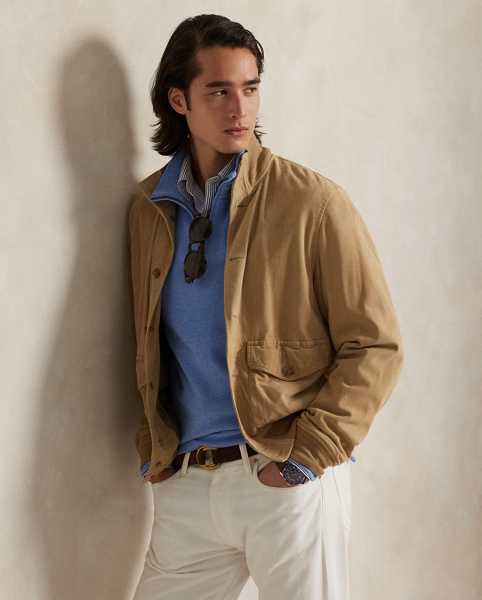 Our Estate-rib fabric gives this pullover a super-soft texture thanks to lightweight cotton, which is both peached and washed.