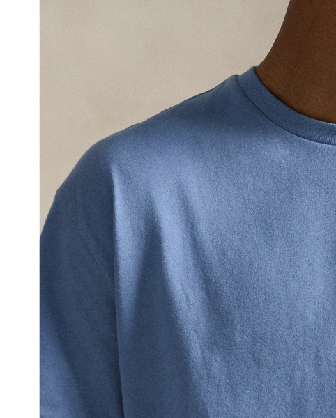 Washed for a perfectly broken-in look and feel, this cotton T-Shirt is a Polo essential you'll reach for again and again.