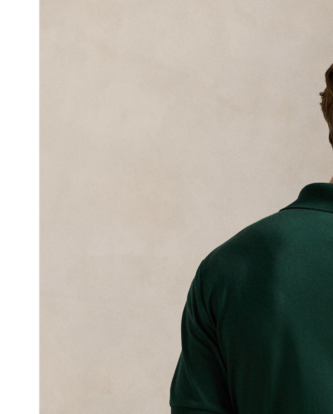 An American style standard since 1972, the Polo shirt has been imitated but never matched. Over the decades,  Ralph Lauren Lauren has re-imagined his signature style in a wide array of colours and fits, yet all retain the quality and attention to detail of the iconic original. This trim version is made from luxe cotton interlock with an ultra-soft finish.
