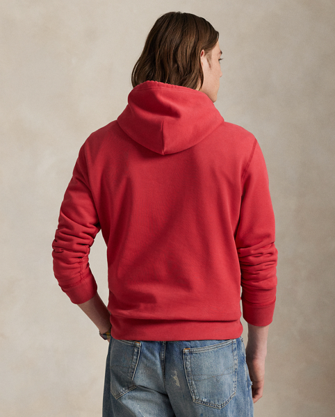 Perfect for teaming with tracksuit wear, jeans or shorts, this cotton-blend hoodie is sure to become a well-loved piece.