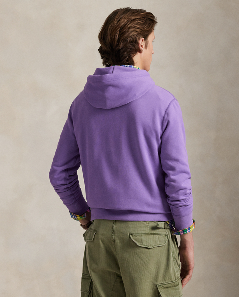 Perfect for teaming with tracksuit wear, jeans or shorts, this cotton-blend hoodie is sure to become a well-loved piece.