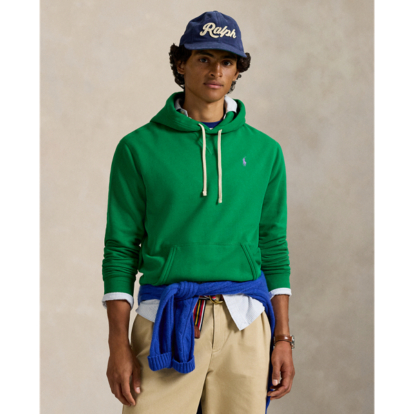 Perfect for teaming with tracksuit wear, jeans or shorts, this cotton-blend hoodie is sure to become a well-loved piece.