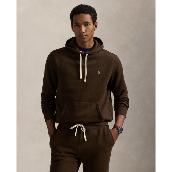 Perfect for teaming with tracksuit wear, jeans or shorts, this cotton-blend hoodie is sure to become a well-loved piece.